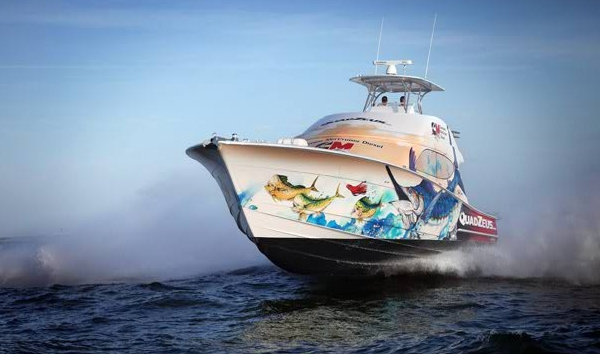 Custom Boat Wrap Designs Decals Lettering &amp; Cost - Design 